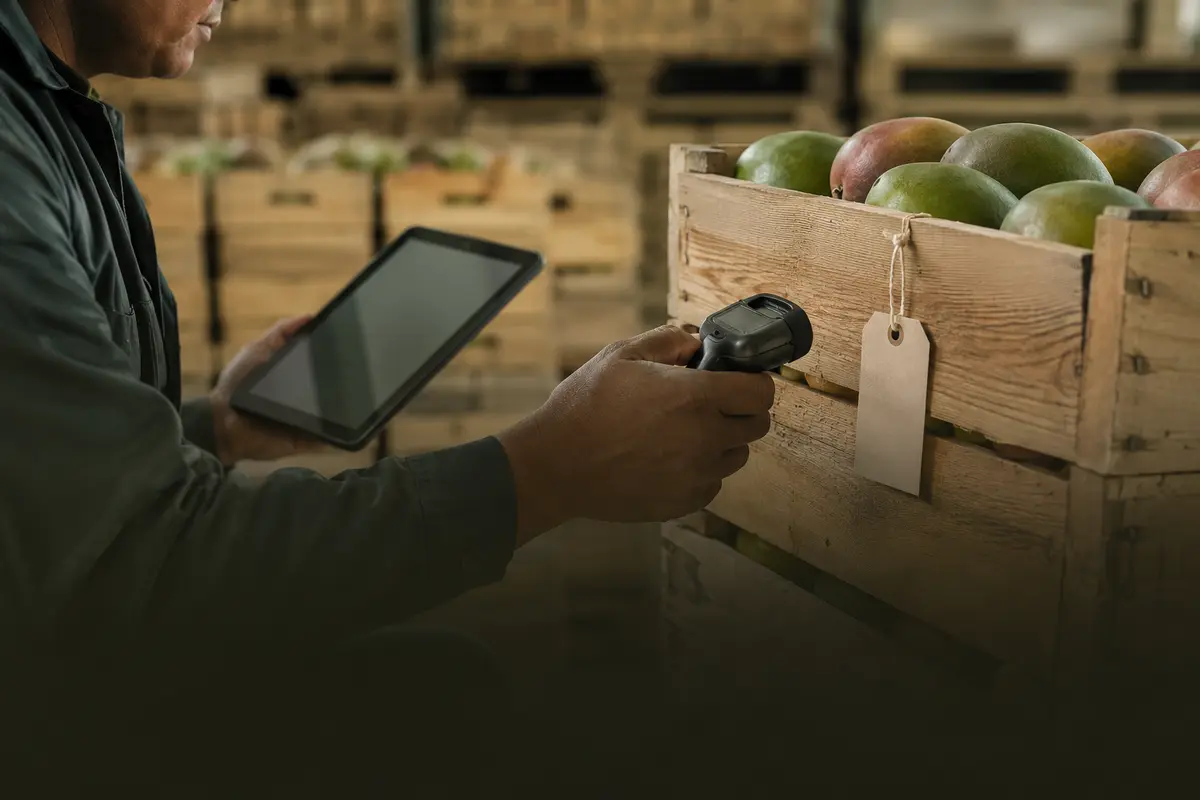 Control de trazabilidad de fruta fresca